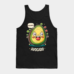 Avocado Guacamole Cinco De Mayo Funny Mexican Fiesta Tank Top